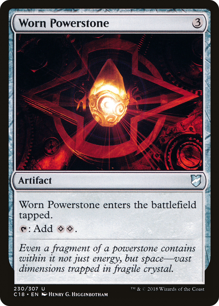 Image of Worn Powerstone (C18-230) - Commander 2018