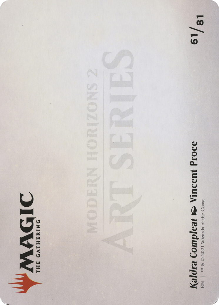 Image of Kaldra Compleat // Kaldra Compleat (AMH2-061) - Modern Horizons 2 Art Series (Borderless)