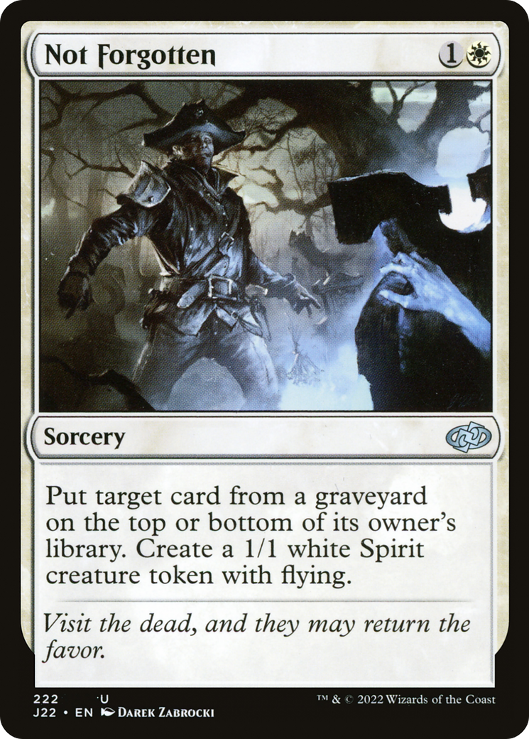 Image of Not Forgotten (J22-222) - Jumpstart 2022