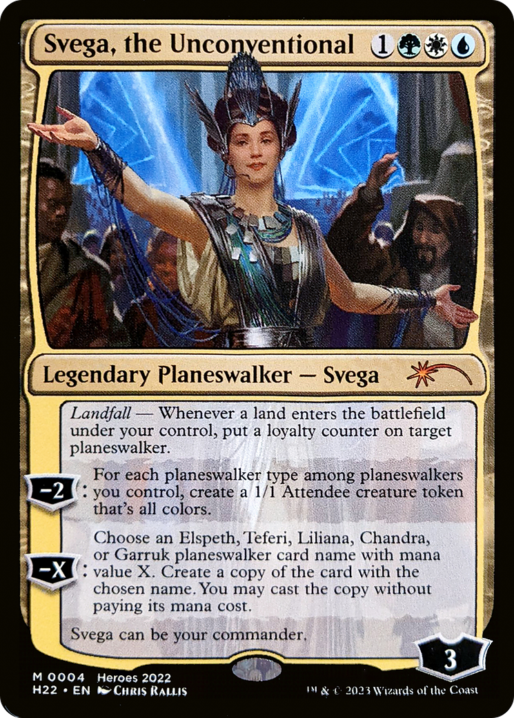 Image of Svega, the Unconventional (PH22-004) - 2022 Heroes of the Realm