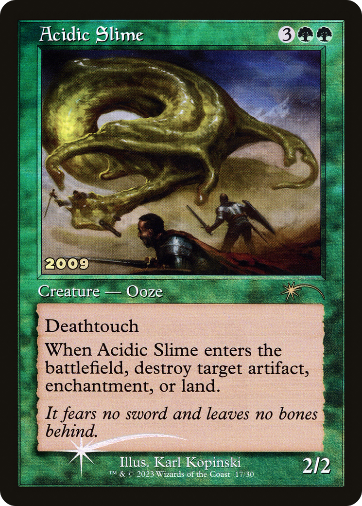 Image of Acidic Slime (30A-P-017) - 30th Anniversary Play Promos Foil