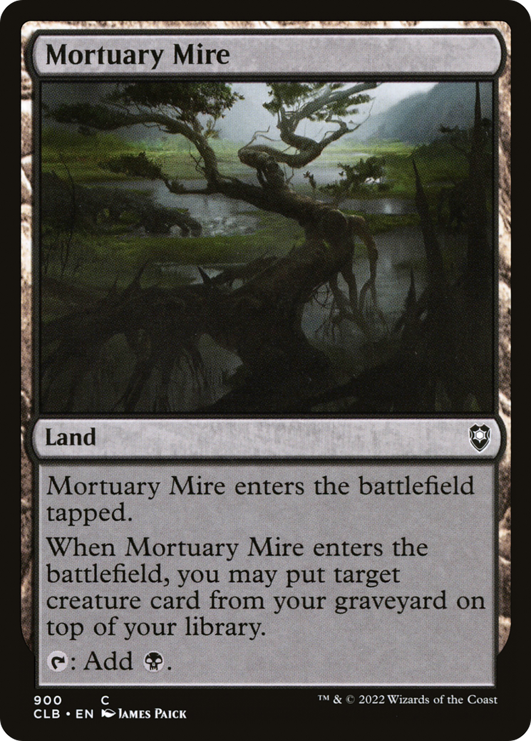Image of Mortuary Mire (CLB-900) - Commander Legends: Battle for Baldur's Gate