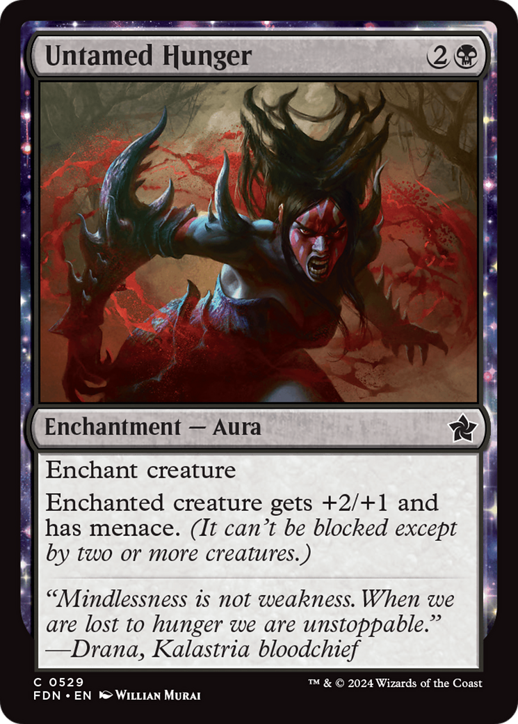 Image of Untamed Hunger (FDN-529) - Foundations: (enchantment)