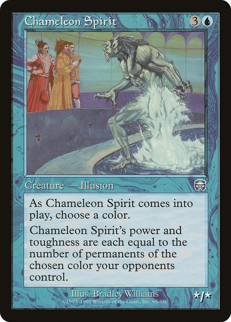 Image of Chameleon Spirit (MMQ-065) - Mercadian Masques Foil