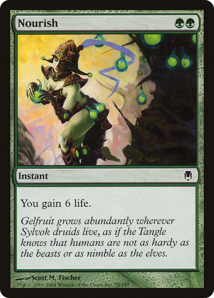 Image of Nourish (DST-078) - Darksteel Foil