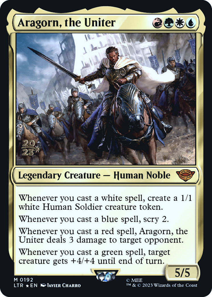 Image of Aragorn, the Uniter (PRE-192) - Tales of Middle-earth Promos Foil
