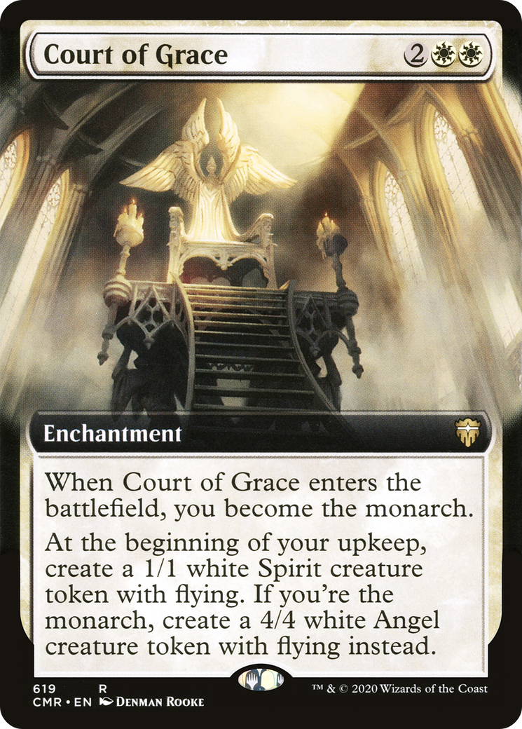 Image of Court of Grace (Extended Art) (CMR-619) - Commander Legends: (Extended Art)