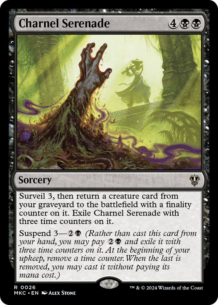 Image of Charnel Serenade (MKC-026) - Murders at Karlov Manor Commander