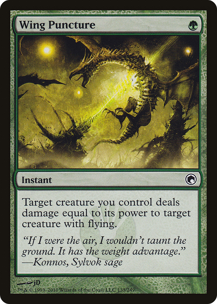 Image of Wing Puncture (SOM-133) - Scars of Mirrodin