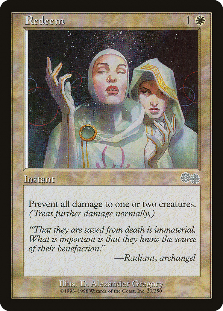 Image of Redeem (USG-033) - Urza's Saga