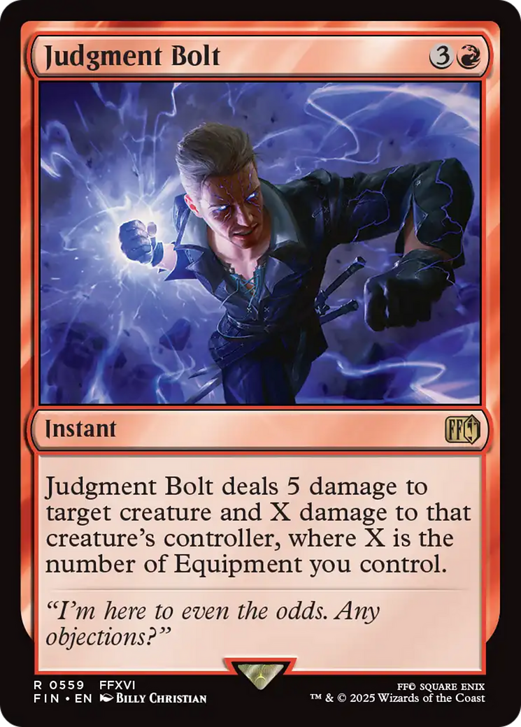 Image of Judgment Bolt (FIN-559) - FINAL FANTASY