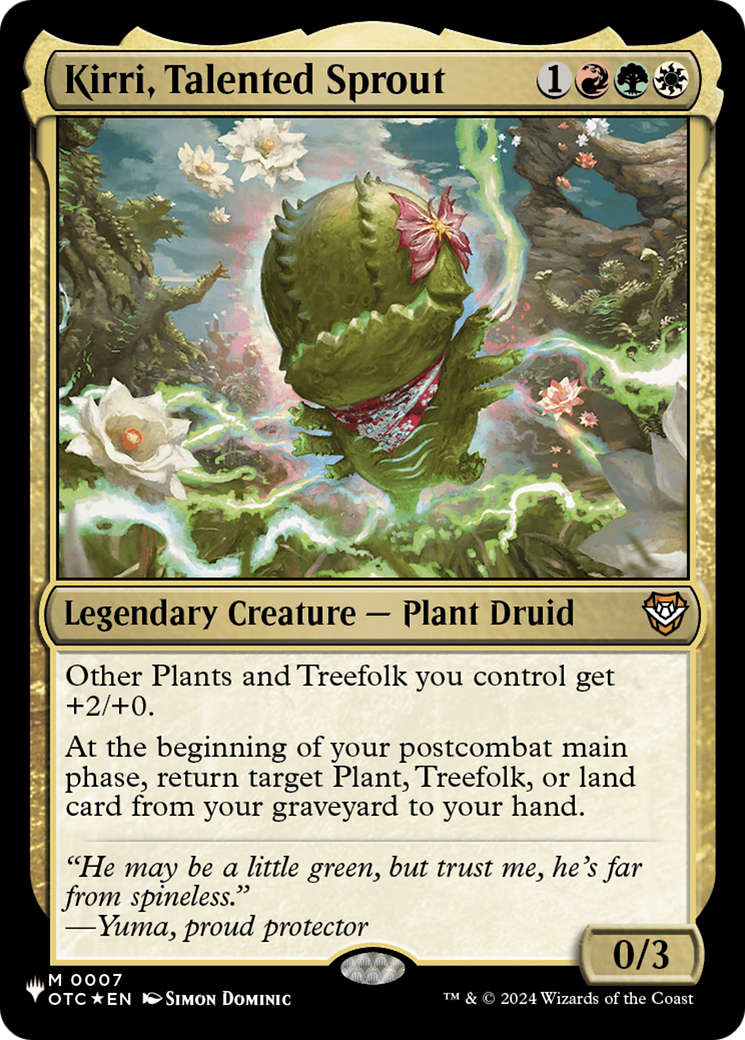 Image of Kirri, Talented Sprout (LIST-OTC-7) - The List