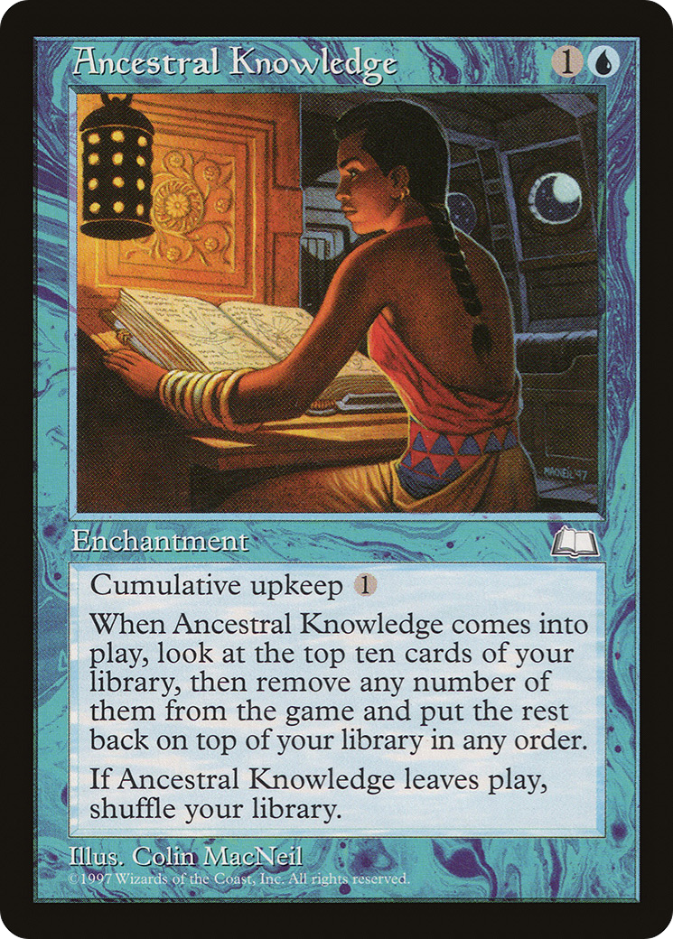 Image of Ancestral Knowledge (WTH-) - Weatherlight