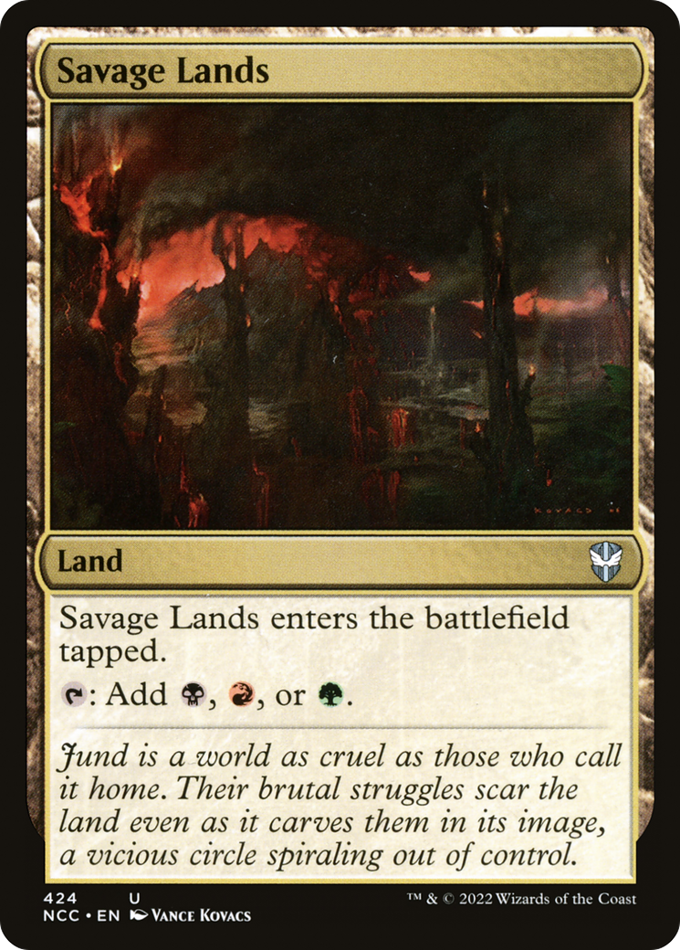 Image of Savage Lands (NCC-424) - New Capenna Commander