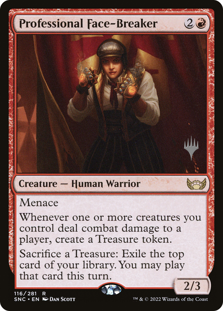 Image of Professional Face-Breaker (PPSNC-116) - Streets of New Capenna Promos Foil