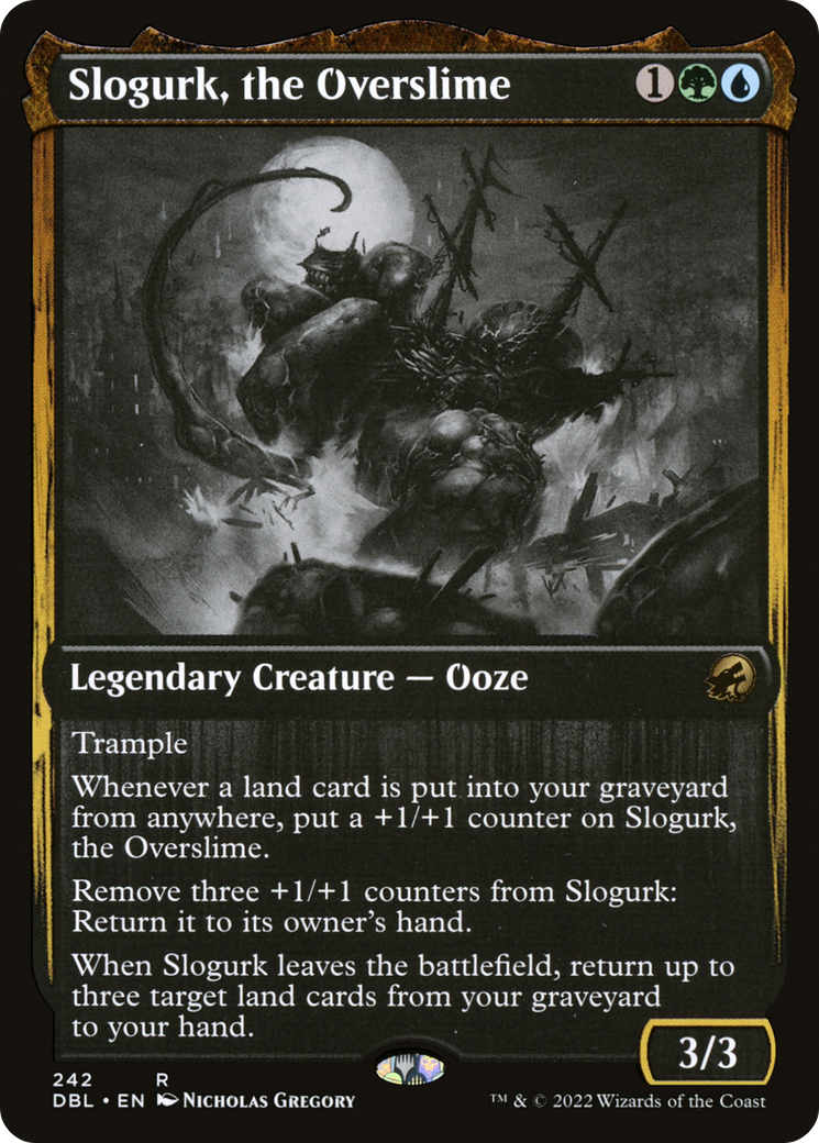 Image of Slogurk, the Overslime (DBL-242) - Innistrad: Double Feature Foil