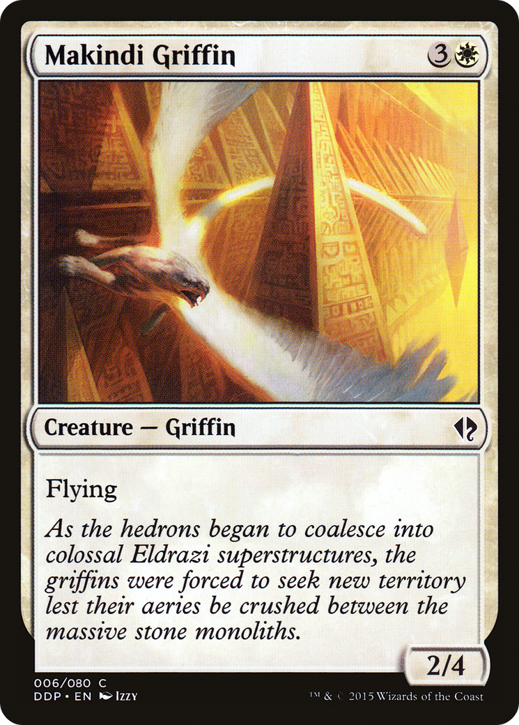 Image of Makindi Griffin (DDP-006) - Duel Decks: Zendikar vs. Eldrazi