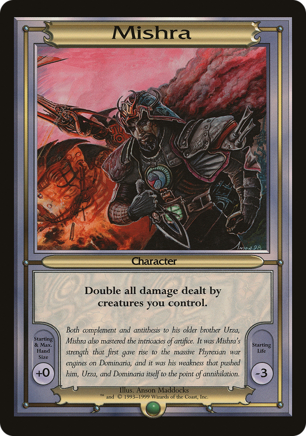 Image of Mishra (Oversize) (VNG-) - Vanguard Series