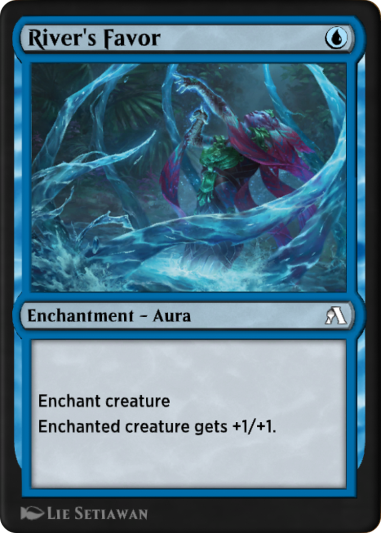Image of River's Favor (OANA-019) - Arena New Player Experience Cards
