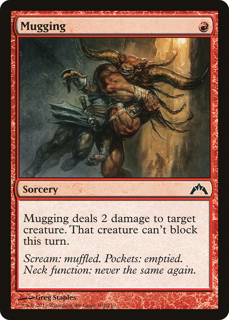 Image of Mugging (GTC-102) - Gatecrash
