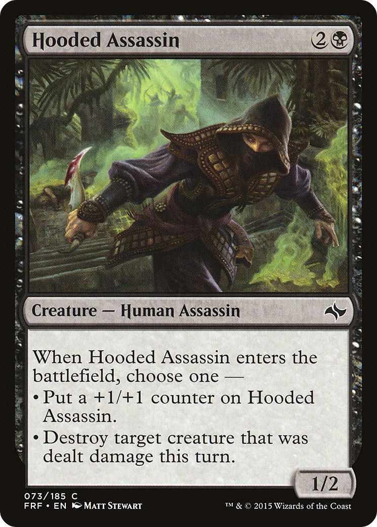 Image of Hooded Assassin (FRF-073) - Fate Reforged Foil
