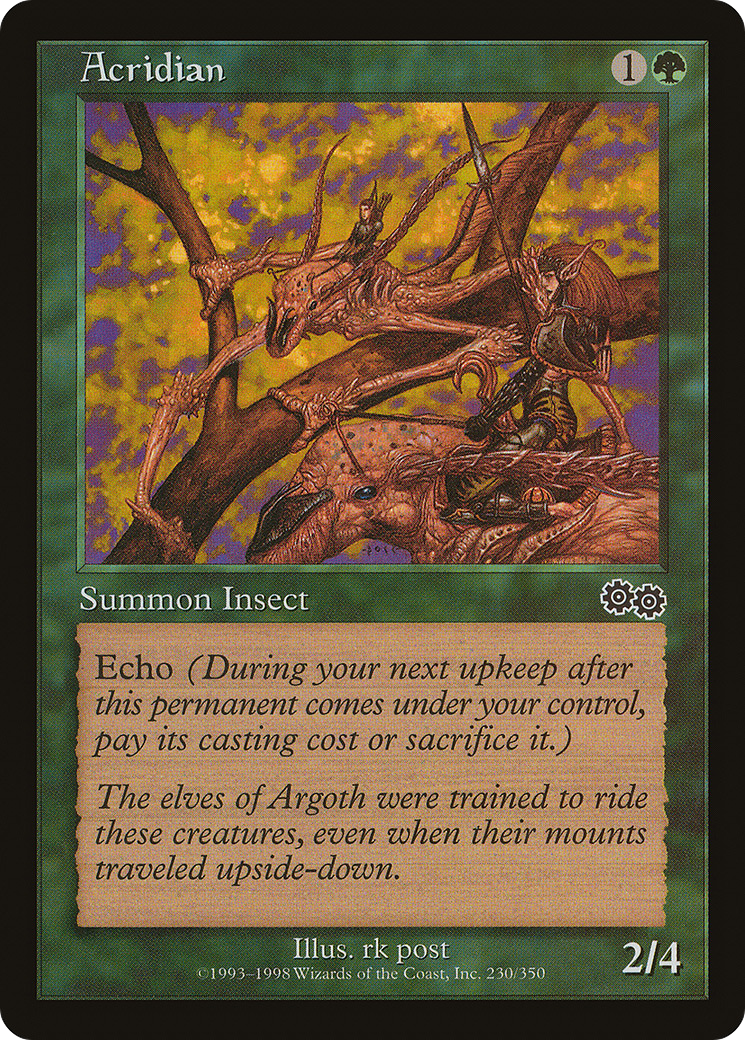 Image of Acridian (USG-230) - Urza's Saga