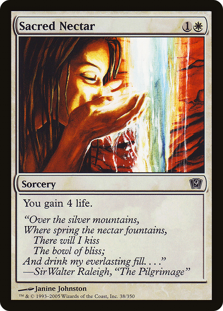 Image of Sacred Nectar (9ED-38★) - 9th Edition