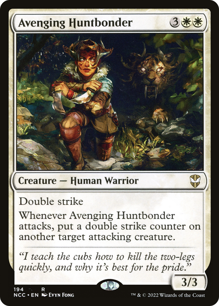 Image of Avenging Huntbonder (NCC-194) - New Capenna Commander