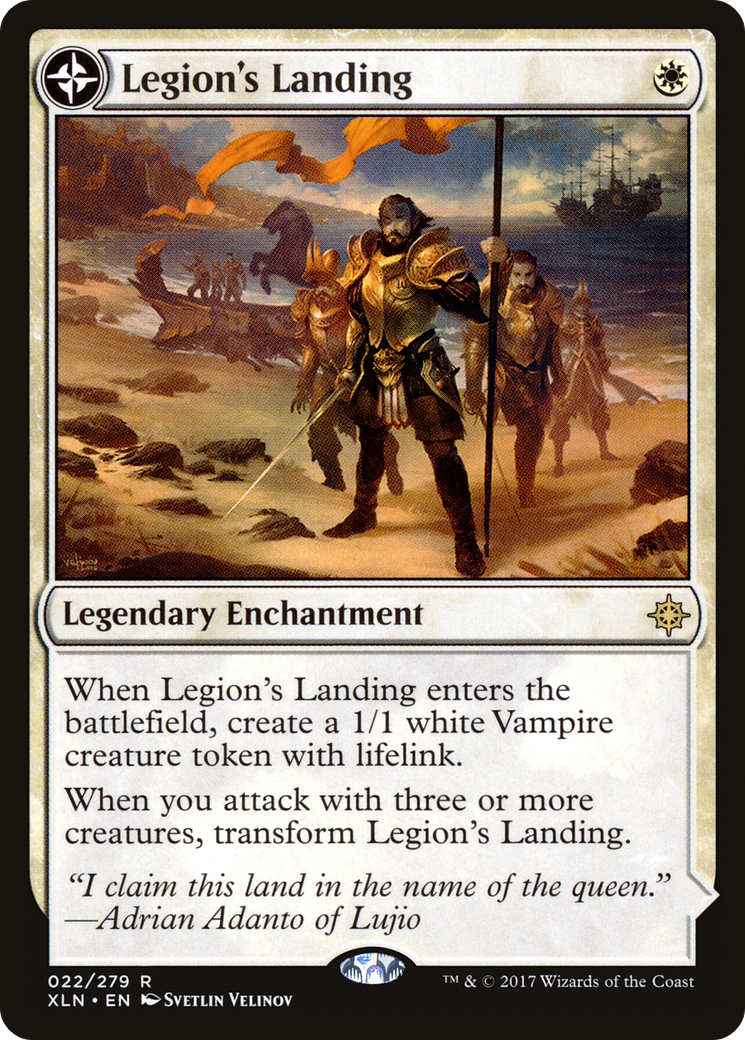 Image of Legion's Landing (XLN-022) - Ixalan: (compasslanddfc)