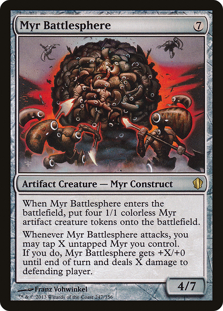 Image of Myr Battlesphere (C13-247) - Commander 2013