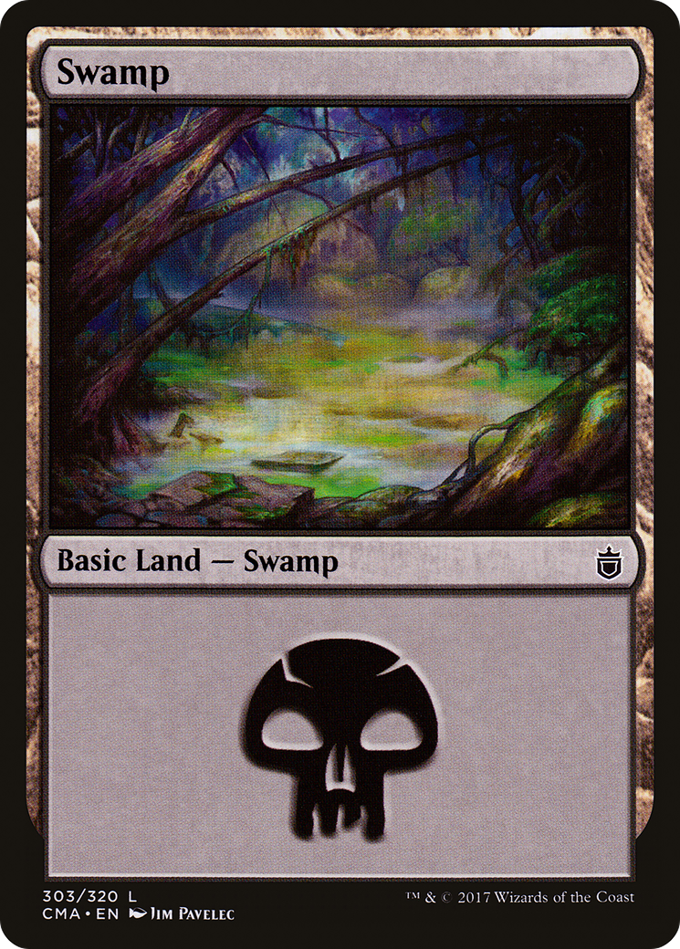 Image of Swamp (303) (CMA-303) - Commander Anthology