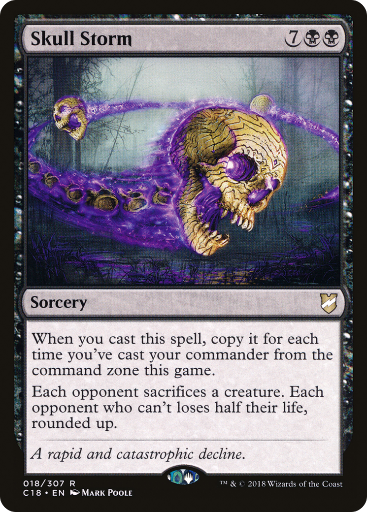 Image of Skull Storm (C18-018) - Commander 2018
