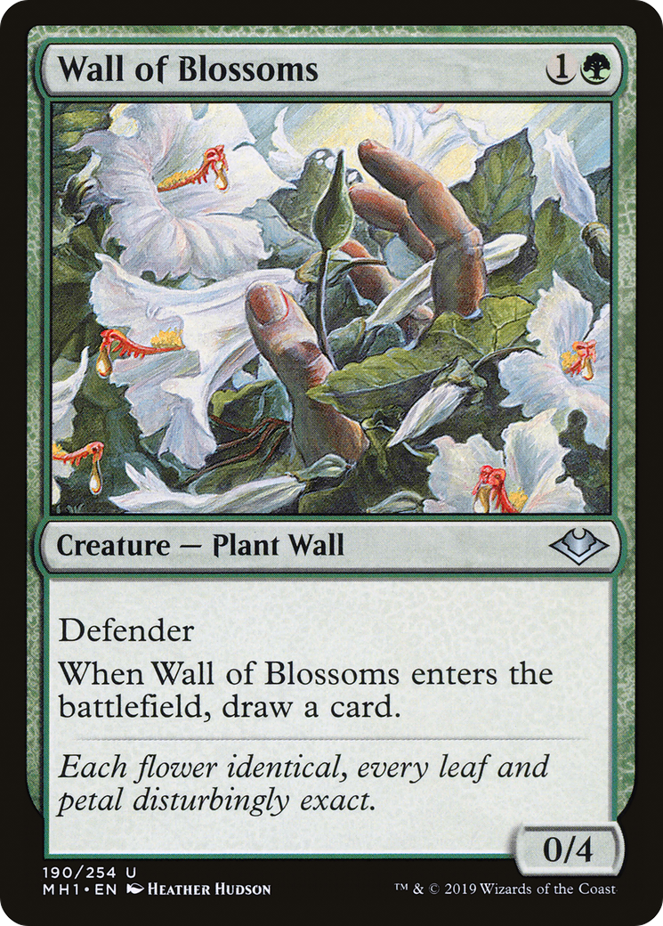 Image of Wall of Blossoms (MH1-190) - Modern Horizons Foil