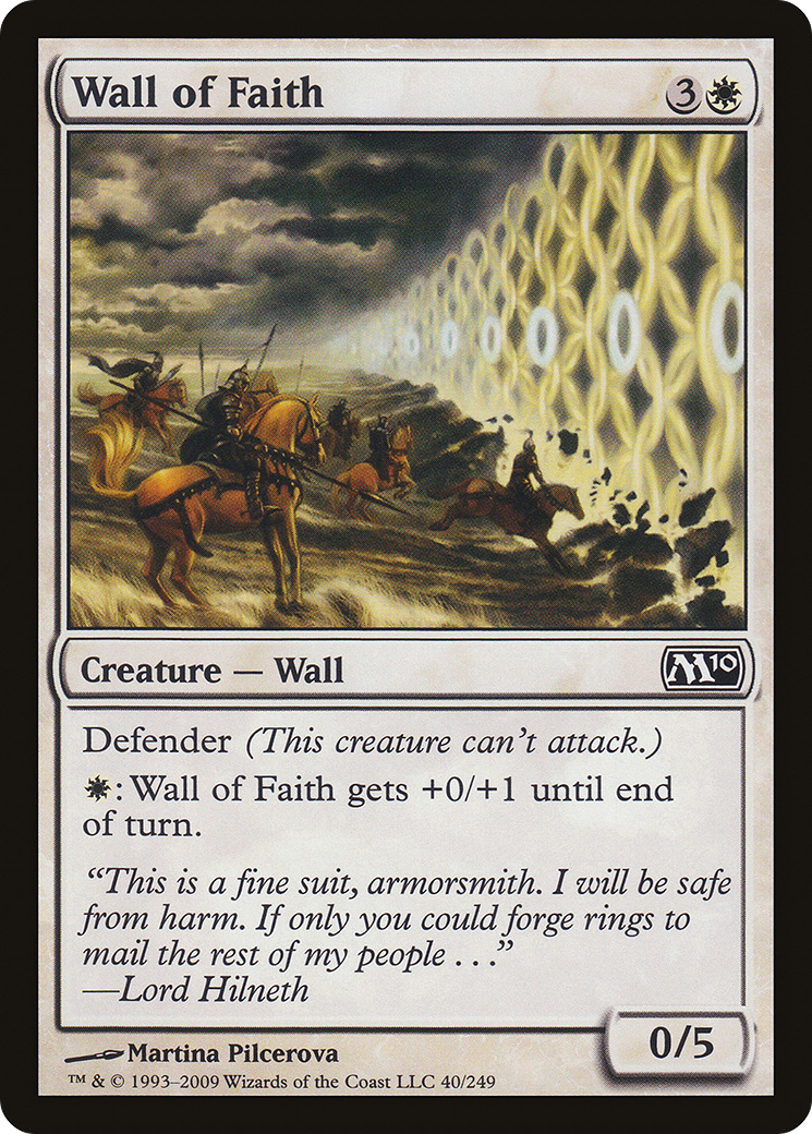 Image of Wall of Faith (M10-040) - Magic 2010