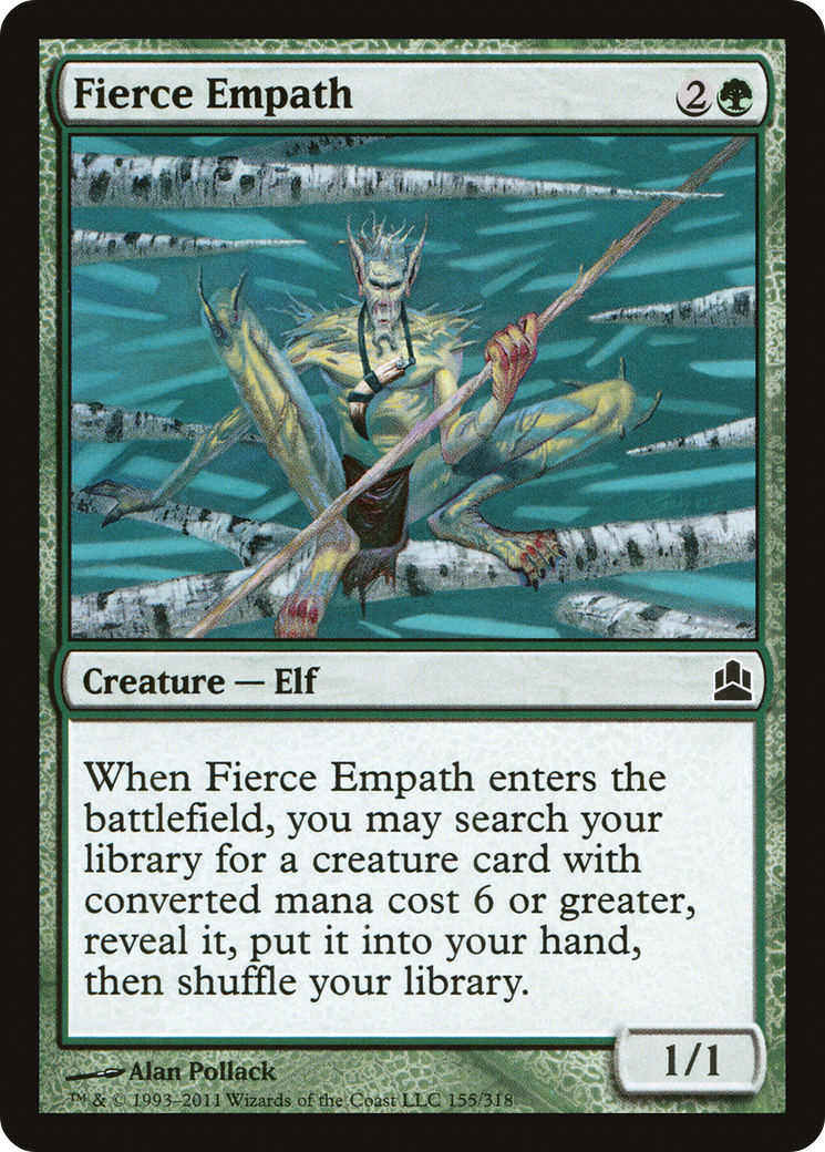 Image of Fierce Empath (CMD-155) - Commander 2011