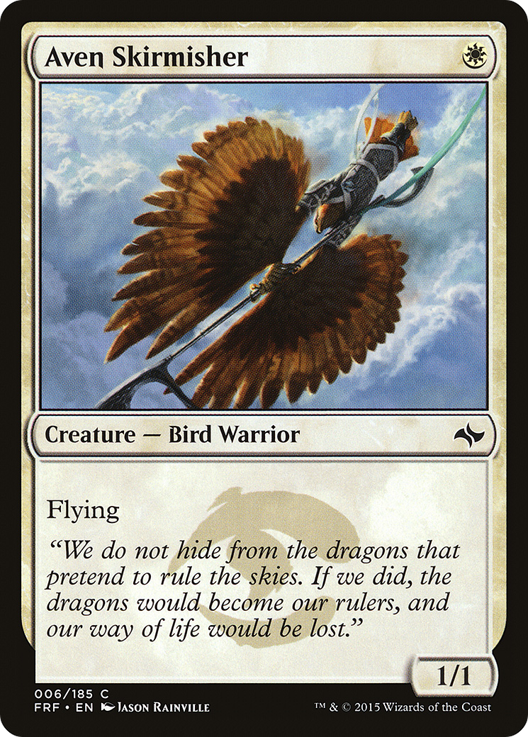 Image of Aven Skirmisher (FRF-006) - Fate Reforged