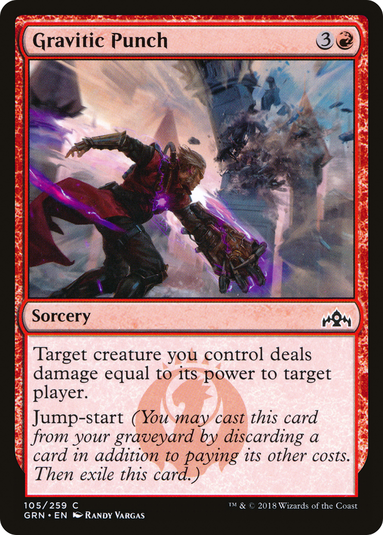 Image of Gravitic Punch (GRN-105) - Guilds of Ravnica Foil