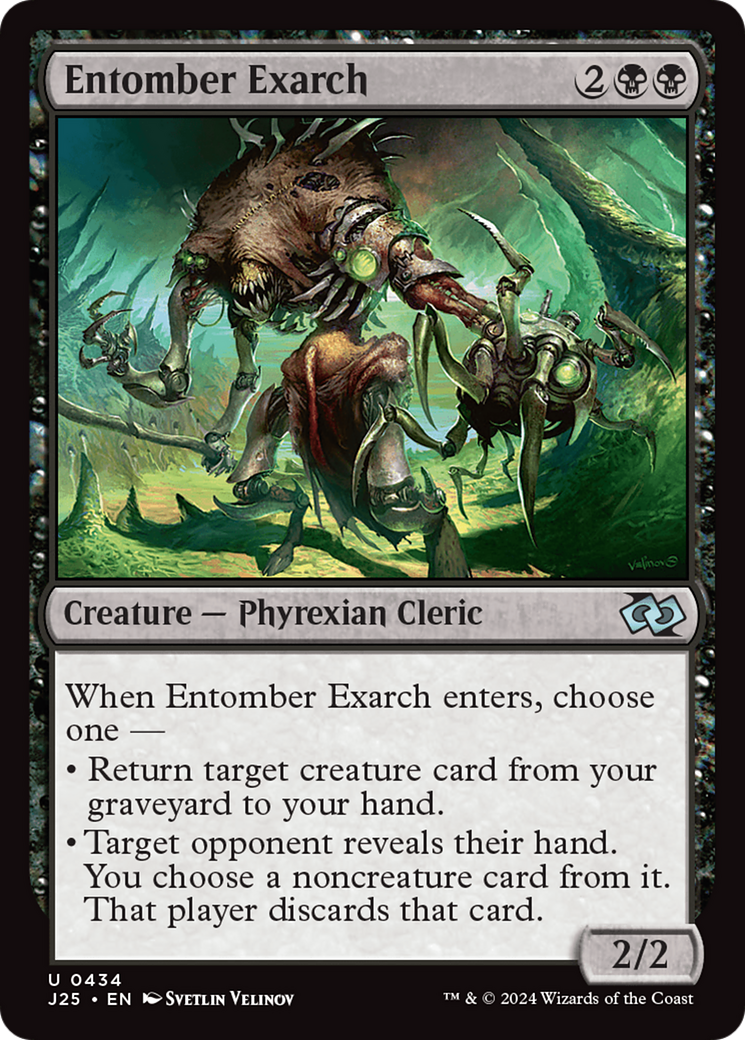 Image of Entomber Exarch (J25-434) - Foundations Jumpstart