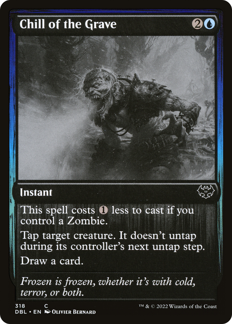 Image of Chill of the Grave (DBL-318) - Innistrad: Double Feature Foil