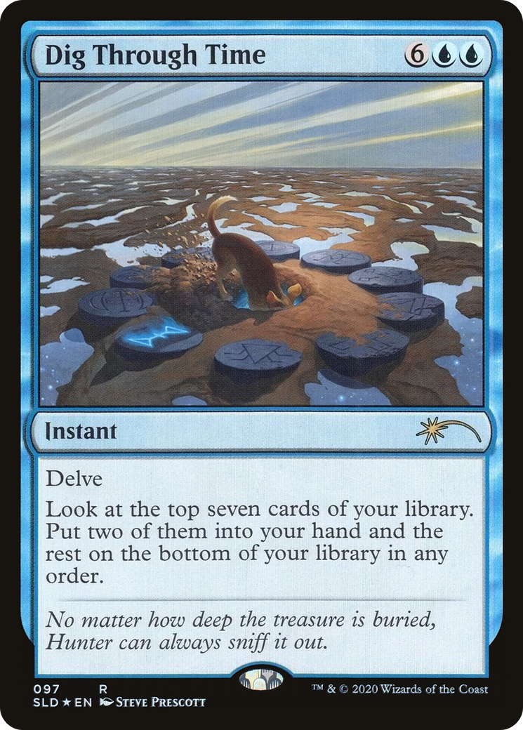 Image of Dig Through Time (SLD-097) - Secret Lair Drop Foil