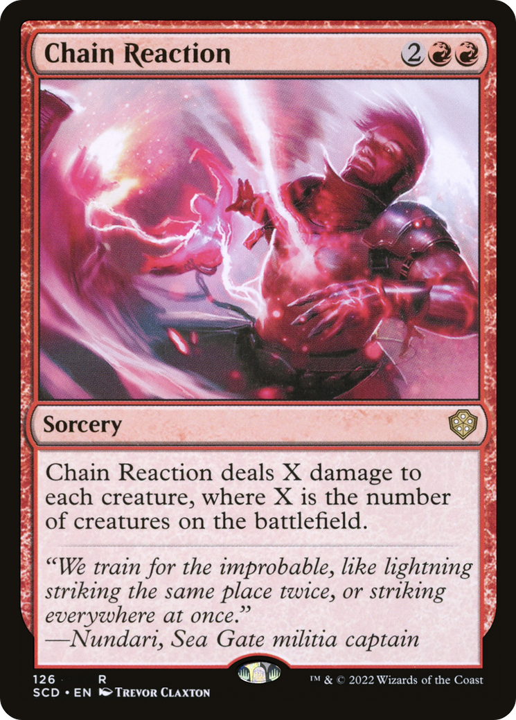 Image of Chain Reaction (SCD-126) - Starter Commander Decks