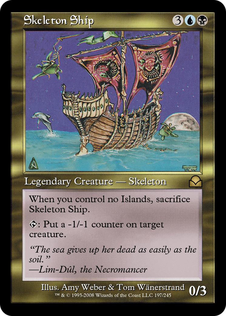 Image of Skeleton Ship (ME2-197) - Masters Edition II