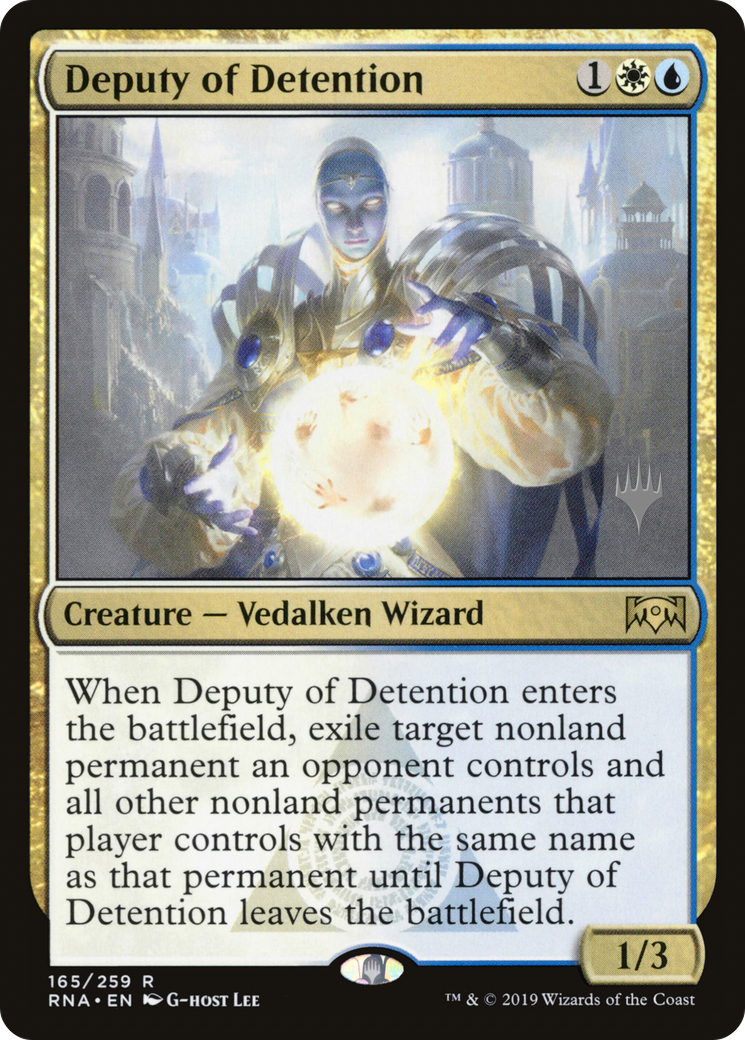 Image of Deputy of Detention (PPELD-165P) - Ravnica Allegiance Promos