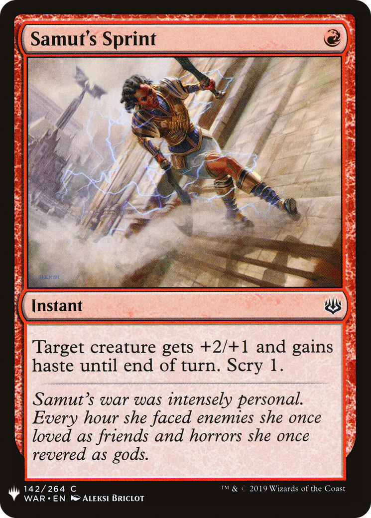 Image of Samut's Sprint (LIST-142) - The List