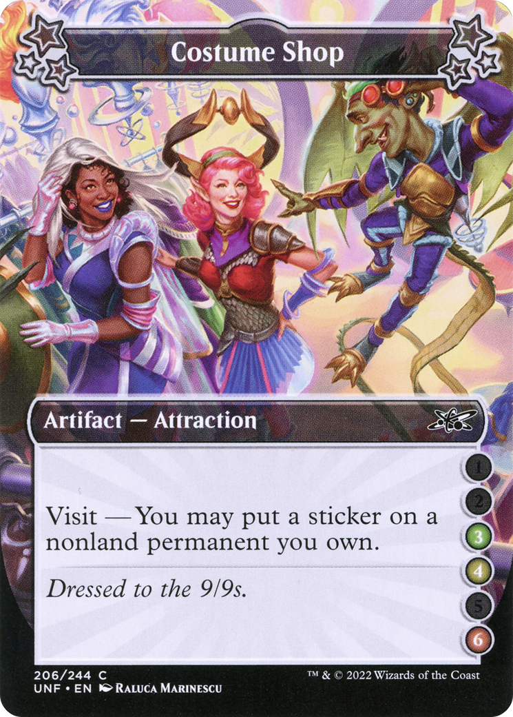 Image of Costume Shop (3-4-6) (UNF-206) - Unfinity Foil