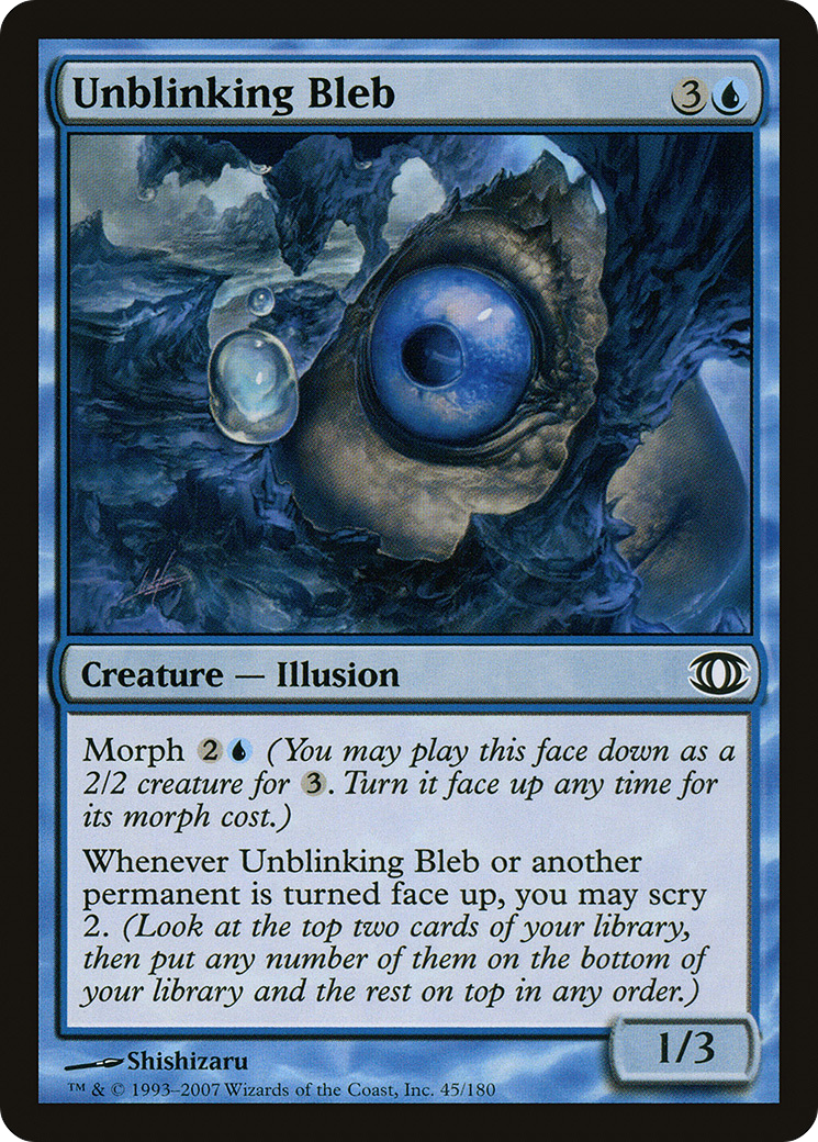 Image of Unblinking Bleb (FUT-045) - Future Sight Foil