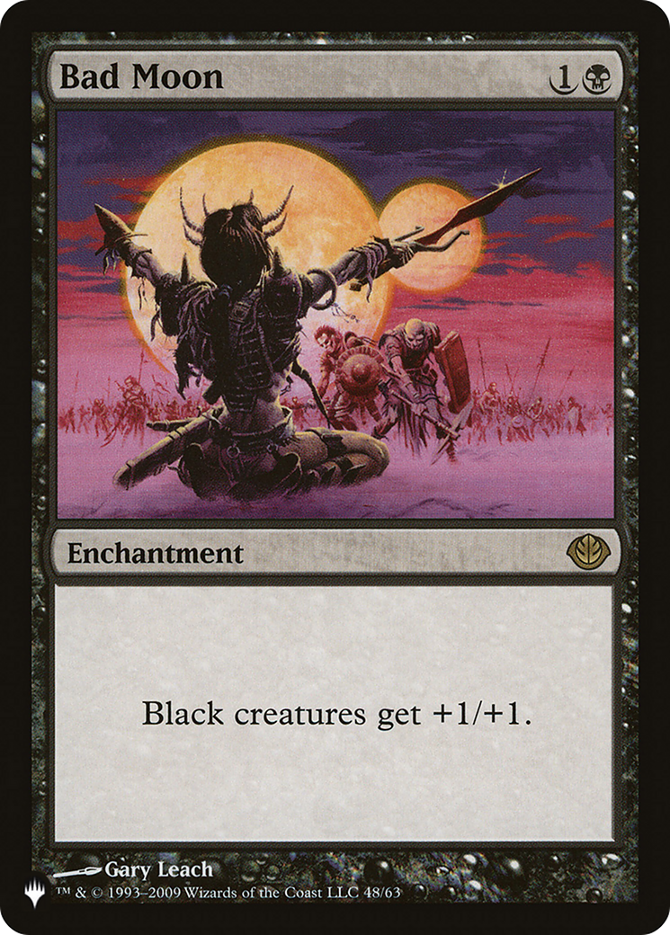 Image of Bad Moon (LIST-48/63) - The List