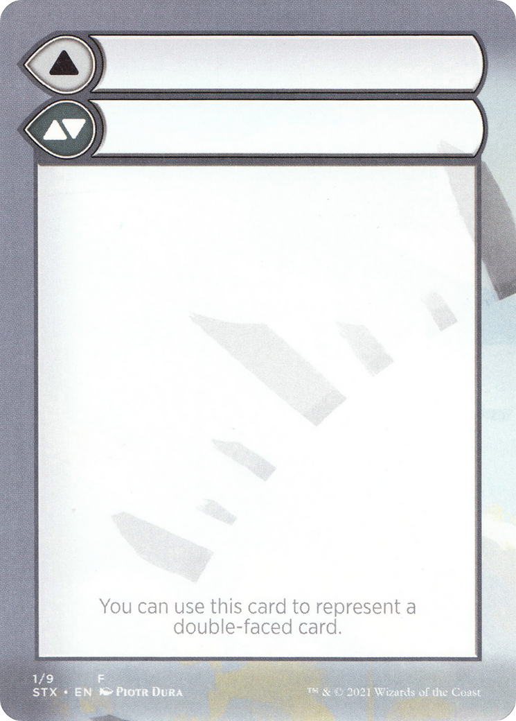 Image of Double-Faced Substitute Card (SSTX-001) - Strixhaven: School of Mages Substitute Cards (Borderless)