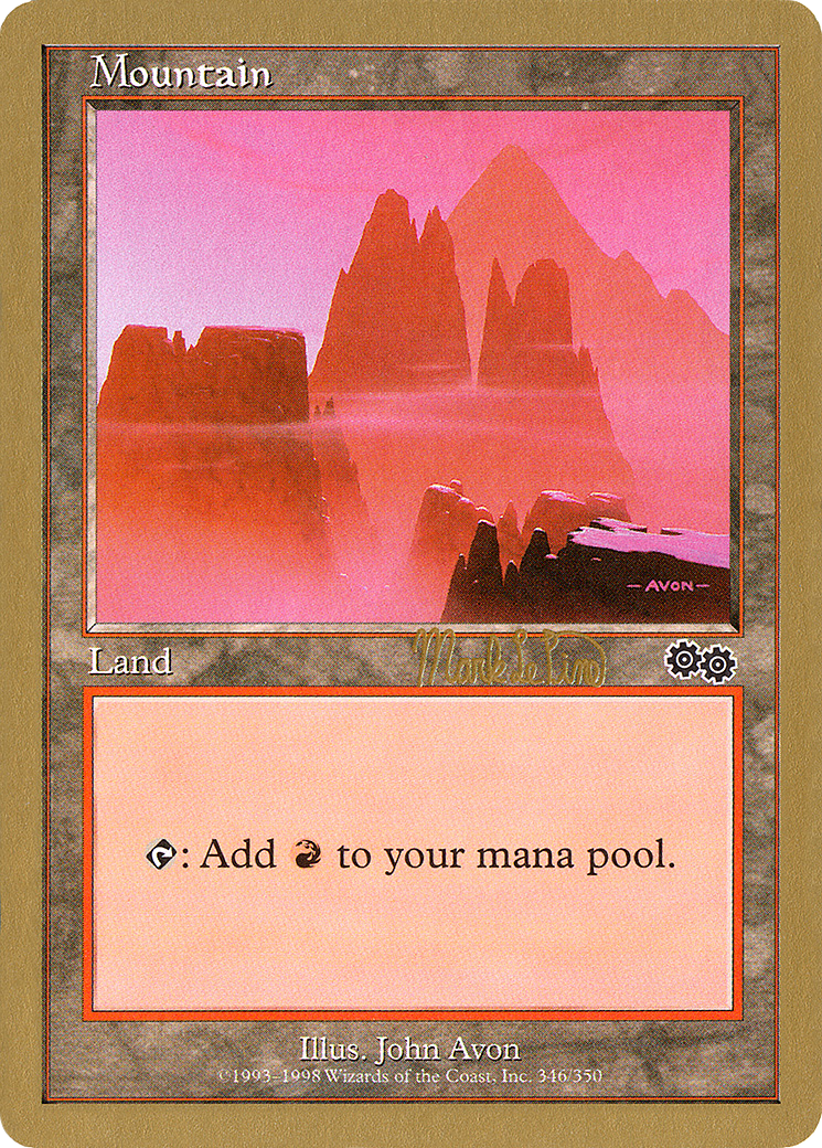 Image of Mountain (346) - 1999 Mark Le Pine (USG) (WCD-) - World Championship Decks 1999
