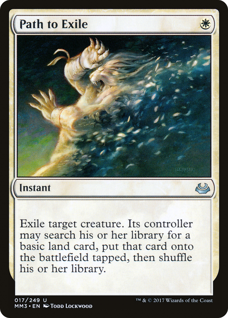 Image of Path to Exile (MM3-017) - Modern Masters 2017 Foil
